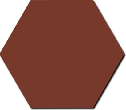 Плитка Etruria Hex Esagono Mattone 15x17 см, поверхность матовая