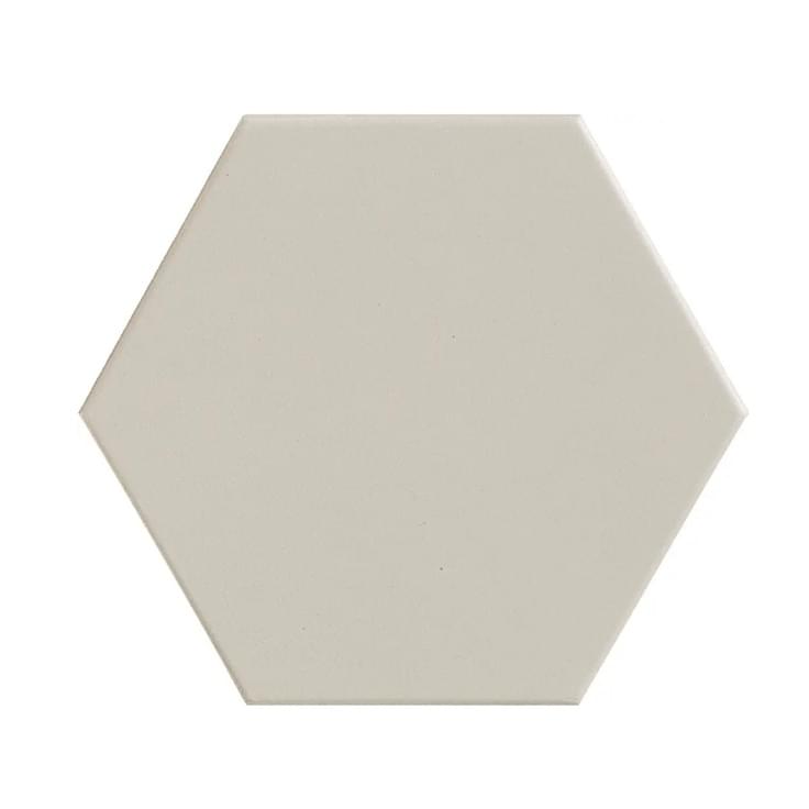 Плитка Etruria Hex Esagono Nat Bianco 24x27.7 см, поверхность матовая