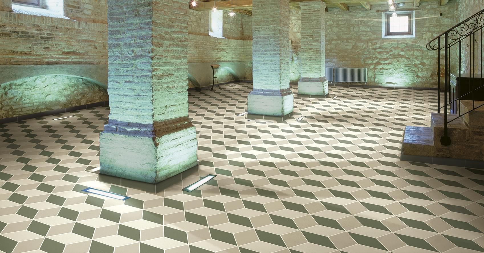 керамогранит фабрики Etruria коллекция Hex