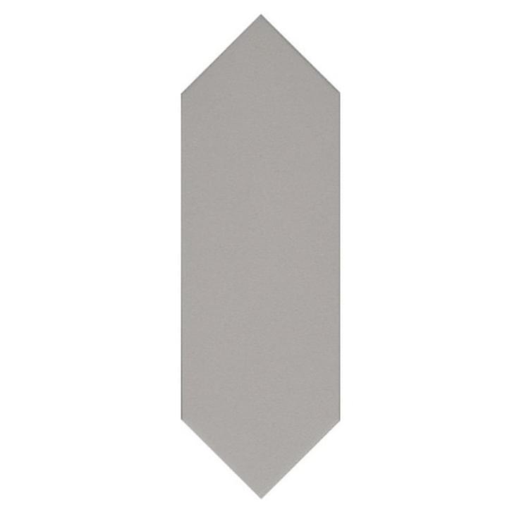 Плитка Etruria Hex Losanga Grigio 7.4x22.5 см, поверхность матовая