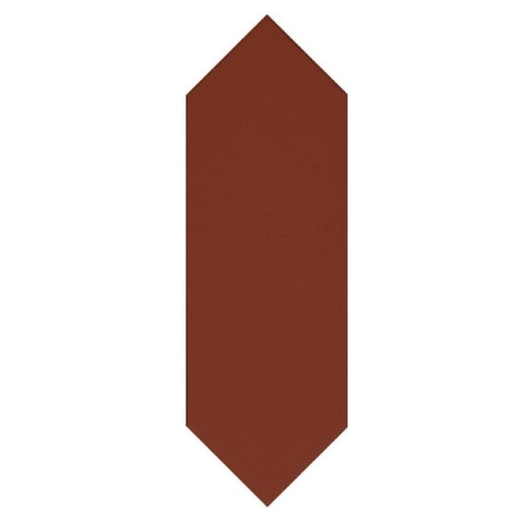 Плитка Etruria Hex Losanga Mattone 7.4x22.5 см, поверхность матовая