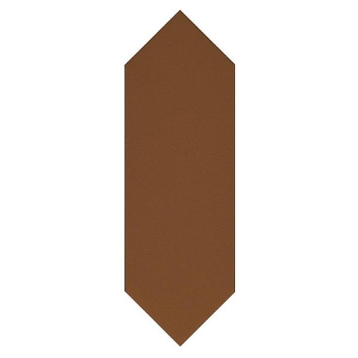 Плитка Etruria Hex Losanga Tabacco 7.4x22.5 см, поверхность матовая