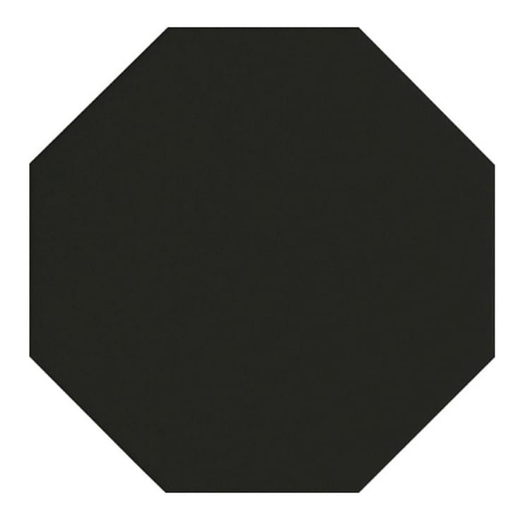 Плитка Etruria Hex Ottagono Regolare Nero 15x15 см, поверхность матовая