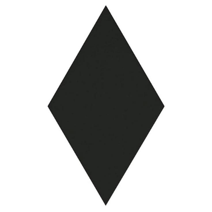 Плитка Etruria Hex Rombo 15 Nero 8.4x15 см, поверхность матовая