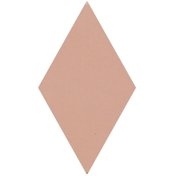 Плитка Etruria Hex Rombo Rosa 12x21 см, поверхность матовая