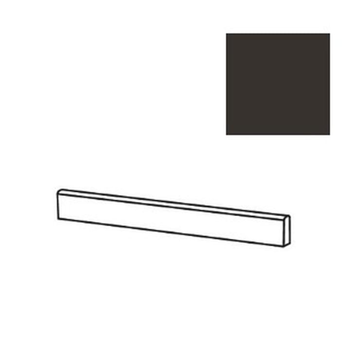 Плитка Etruria Hex Sguscio Interno Nero 3x15 см, поверхность матовая