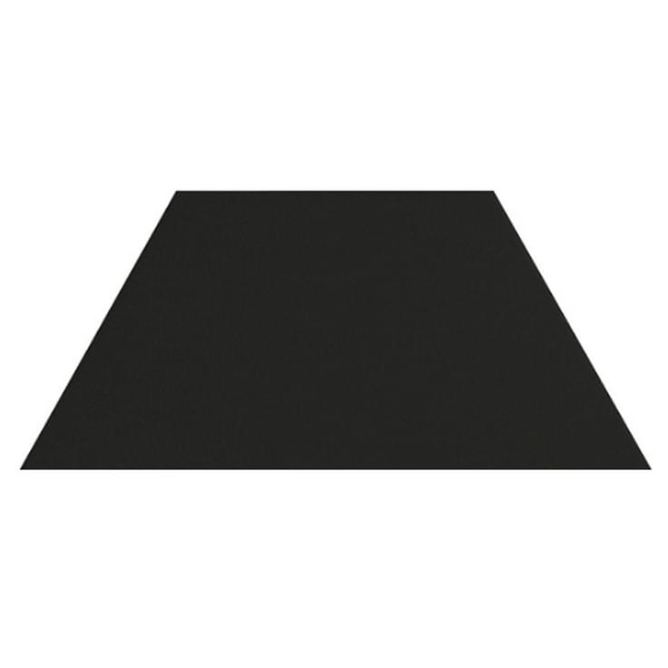 Плитка Etruria Hex Trapezio Nero 7.4x17 см, поверхность матовая