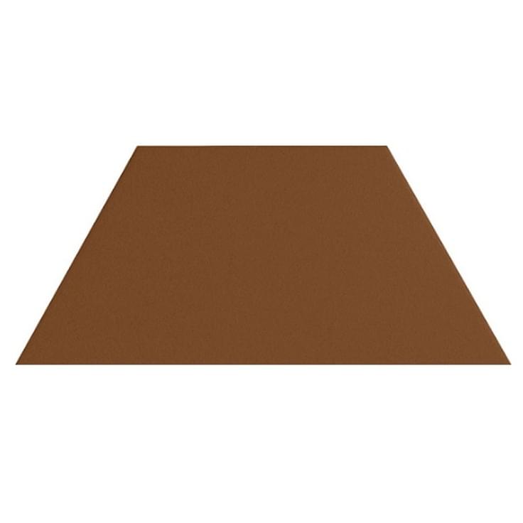 Плитка Etruria Hex Trapezio Tabacco 7.4x17 см, поверхность матовая