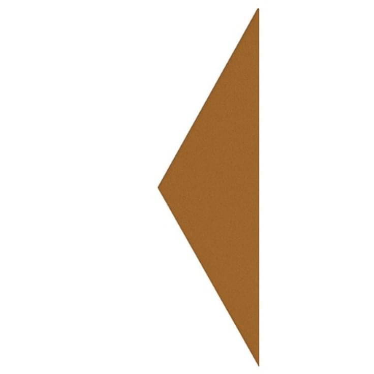 Плитка Etruria Hex Triangolo Biscotto 4.3x15 см, поверхность матовая