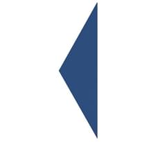 Плитка Etruria Hex Triangolo Cobalto 4.3x15 см, поверхность матовая