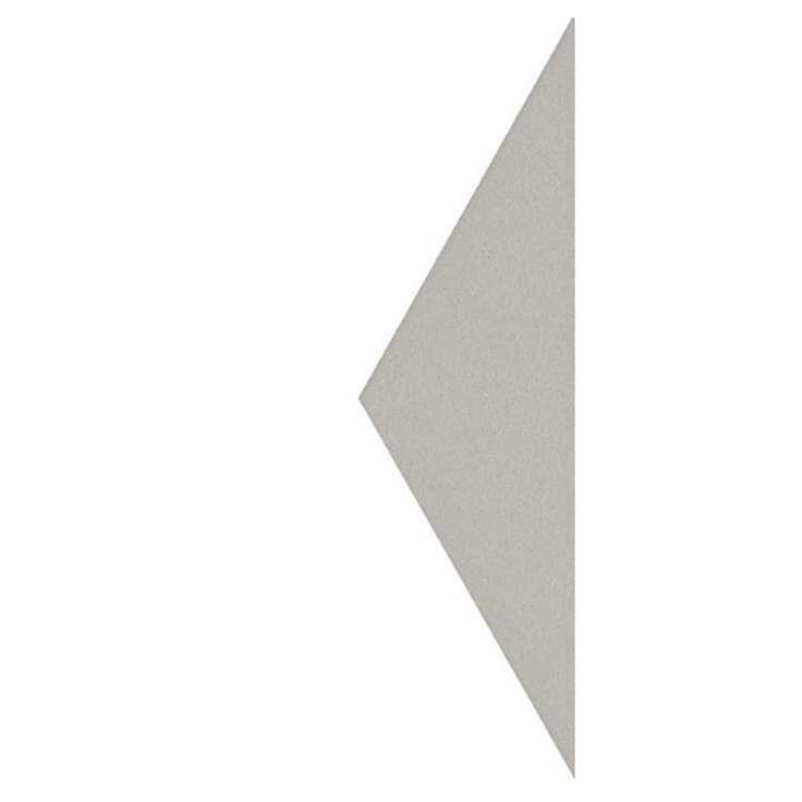 Плитка Etruria Hex Triangolo Perla 4.3x15 см, поверхность матовая