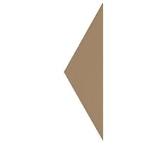 Плитка Etruria Hex Triangolo Tortora 4.3x15 см, поверхность матовая