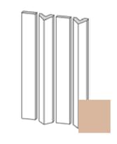 Плитка Etruria Tower Prisma Piano Montato Su Rete Pink Sand Matt 3.8x30 см, поверхность матовая