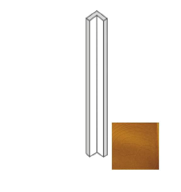 Плитка Etruria Tower Sguscio Interno Caramel Craquele 2x30 см, поверхность глянец