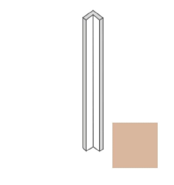 Плитка Etruria Tower Sguscio Interno Pink Sand Glossy 2x30 см, поверхность глянец