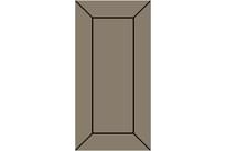 Плитка Etruria Victoria Diamantato 15 Deep Chestnut 7.4x15 см, поверхность глянец