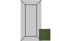 Плитка Etruria Victoria Diamantato 15 Emerald Green Craquele 7.4x15 см, поверхность глянец