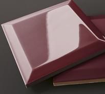 Плитка Etruria Victoria Diamantato Burgundy 15x15 см, поверхность глянец