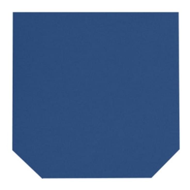 Плитка Etruria Vintage Esagono Cobalto 20x20 см, поверхность матовая