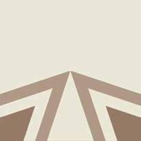 Плитка Etruria Vintage Pattern 10 Bordura Lineare Bicolore Bianco Decoro Tortora Tabacco 20x20 см, поверхность матовая