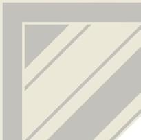 Плитка Etruria Vintage Pattern 4 Bordura Angolo Monocolore Bianco Decoro Perla 20x20 см, поверхность матовая