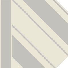 Плитка Etruria Vintage Pattern 4 Bordura Lineare DX Monocolore Bianco Decoro Perla 20x20 см, поверхность матовая
