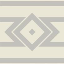 Плитка Etruria Vintage Pattern 4 Bordura Lineare Esterna Monocolore Bianco Decoro Perla 20x20 см, поверхность матовая