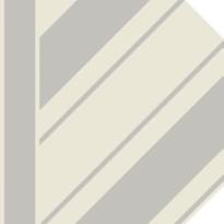 Плитка Etruria Vintage Pattern 4 Bordura Lineare SX Monocolore Bianco Decoro Perla 20x20 см, поверхность матовая