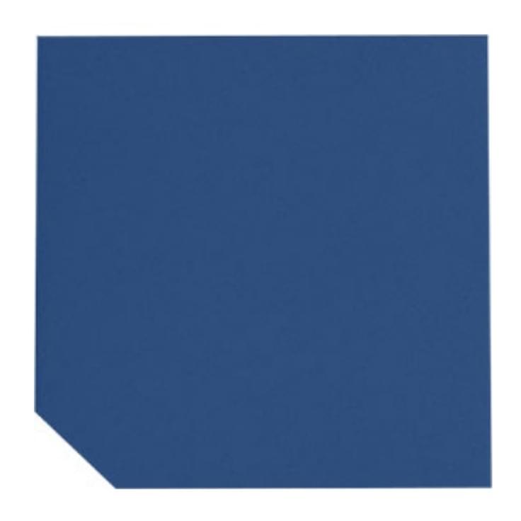 Плитка Etruria Vintage Pentagono Cobalto 20x20 см, поверхность матовая