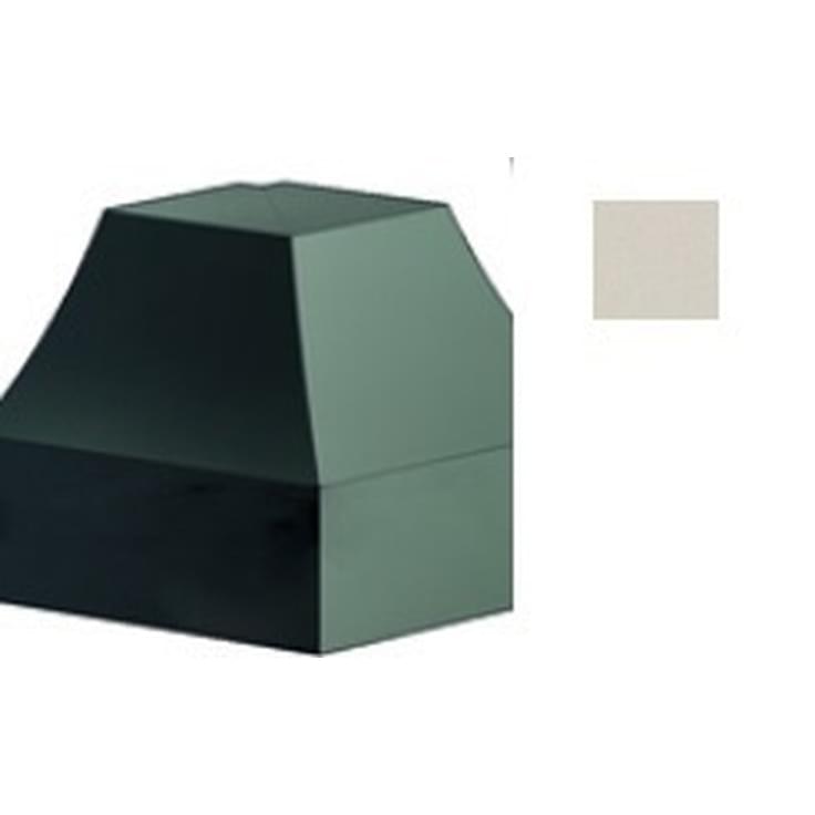 Плитка Etruria XXS Angolo Esterno a Salire Bianco 1x3 см, поверхность матовая