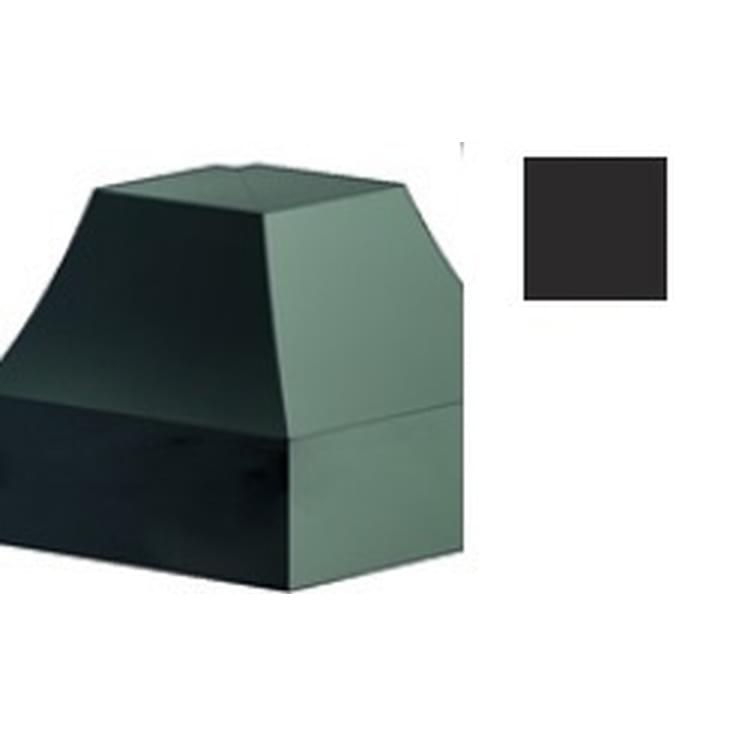 Плитка Etruria XXS Angolo Esterno a Salire Nero 1x3 см, поверхность матовая