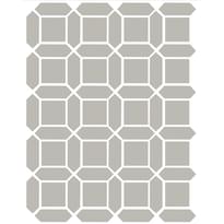 Плитка Etruria XXS Cassettone Quadrato Perla Losanga Perla 32x39 см, поверхность матовая