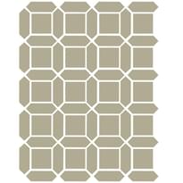 Плитка Etruria XXS Cassettone Quadrato Salvia Losanga Salvia 32x39 см, поверхность матовая