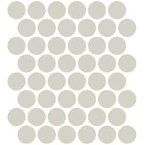 Плитка Etruria XXS Cerchio 37 Bianco 33x37 см, поверхность матовая