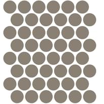 Плитка Etruria XXS Cerchio 37 Fango 33x37 см, поверхность матовая