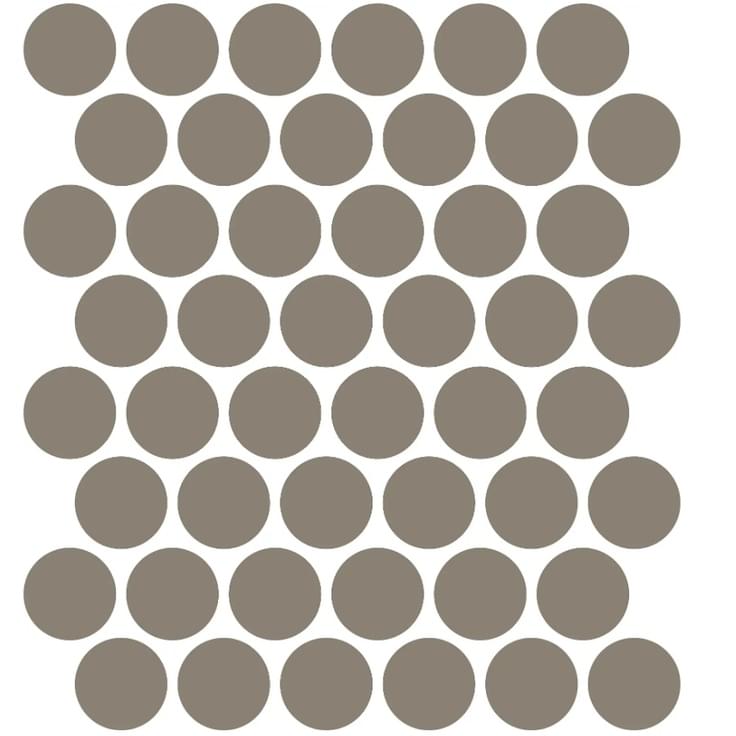 Плитка Etruria XXS Cerchio 37 Fango 33x37 см, поверхность матовая