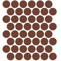 Плитка Etruria XXS Cerchio Mattone 5x5 см, поверхность матовая