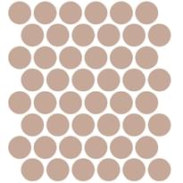 Плитка Etruria XXS Cerchio Rosa 5x5 см, поверхность матовая