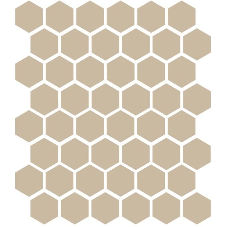 Плитка Etruria XXS Esagono 37 Avorio 33x37 см, поверхность матовая