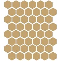 Плитка Etruria XXS Esagono 37 Nero 33x37 см, поверхность матовая