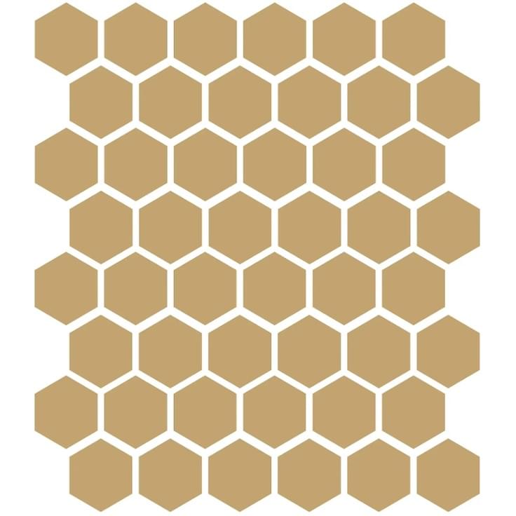 Плитка Etruria XXS Esagono 37 Nero 33x37 см, поверхность матовая