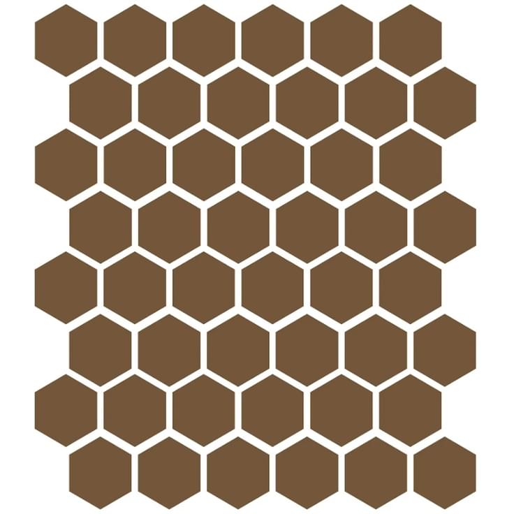 Плитка Etruria XXS Esagono 37 Super Bianco 33x37 см, поверхность матовая