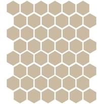 Плитка Etruria XXS Esagono Avorio 5x5.7 см, поверхность матовая