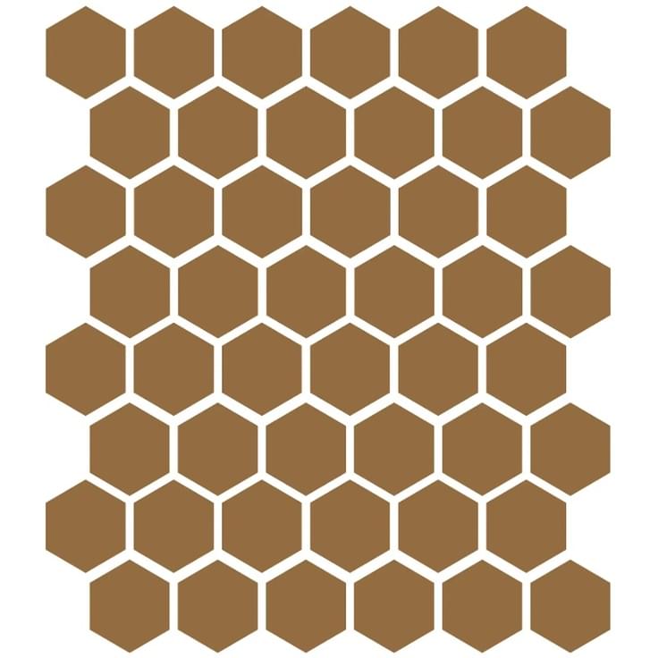 Плитка Etruria XXS Esagono Biscotto 5x5.7 см, поверхность матовая