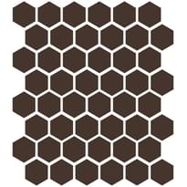 Плитка Etruria XXS Esagono Moro 5x5.7 см, поверхность матовая