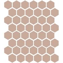 Плитка Etruria XXS Esagono Rosa 5x5.7 см, поверхность матовая