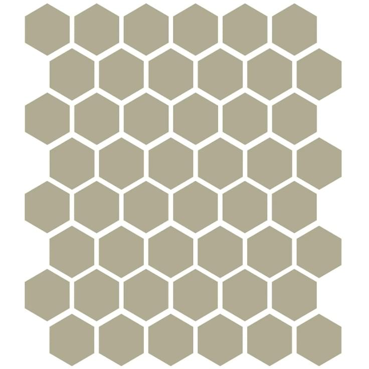 Плитка Etruria XXS Esagono Salvia 5x5.7 см, поверхность матовая