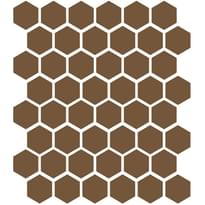 Плитка Etruria XXS Esagono Tabacco 5x5.7 см, поверхность матовая