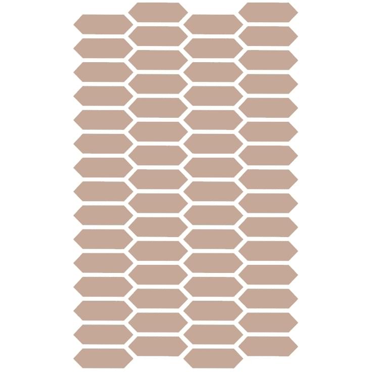 Плитка Etruria XXS Losanga 40 Perla 27x40 см, поверхность матовая