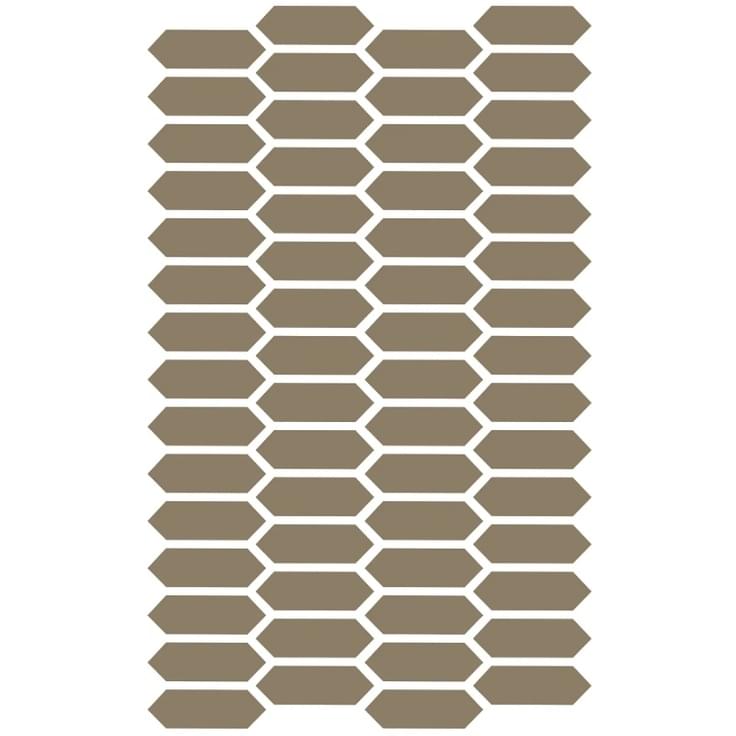 Плитка Etruria XXS Losanga 40 Tabacco 27x40 см, поверхность матовая